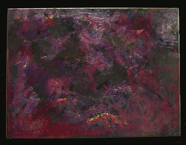 Acrylic Painting on Canvas entitled 'Nightfires' 18" x 24" 